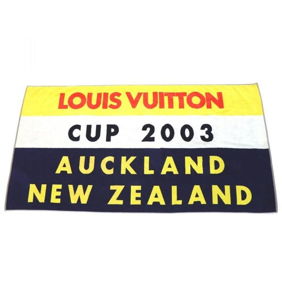 Louis Vuitton Extra Large 2003 LV Cup Auckland Beach Towel 1018lv5 - Picture 1 of 12